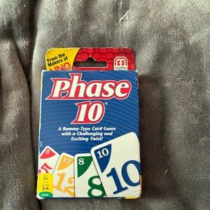 Mattel Phase 10 Card Game